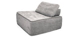 Dimos Single-Seat Compressed Couch Beige - WKVZ27