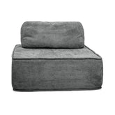 Dimos Single-Seat Compressed Couch Black - WKVZ27