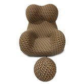 Dimos Compressed Couch Brown - WKVZ08