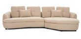 Sectional Set R-Chaise BEIGE - V1893C