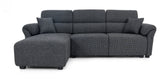Sectional Sofa Right Chaise Black