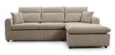 Sectional Sofa Left Chaise Brown