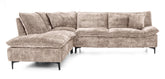 Sectional Sofa Right Chaise Light Brown