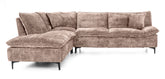 Sectional Sofa Left Chaise Brown