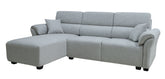 Sectional Sofa Set Gray with Cushion