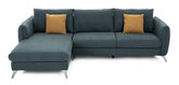 Sectional Set L-Chaise TURQUOISE - V1866