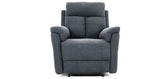 Dimos Sofa One Seater Manual Recliner Grey - RR5643AF51D