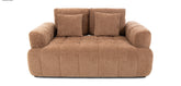 كنب ثنائي المقعد، لون بني - MK-6213