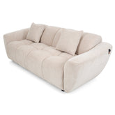 Dimos Sofa Three Seater Beige - MK-9092