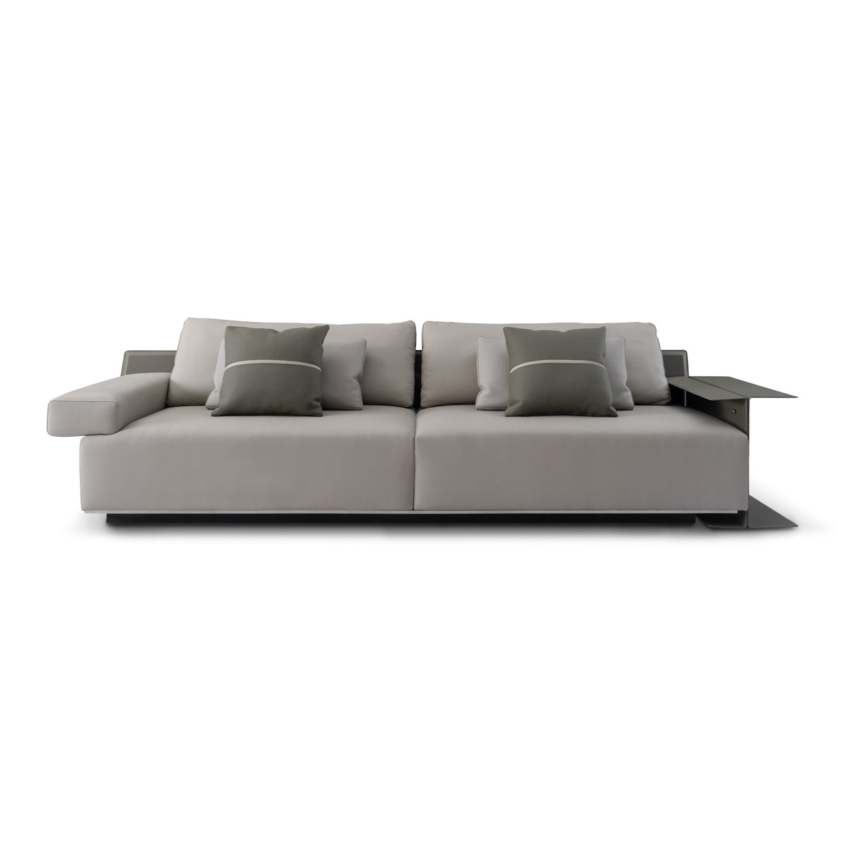 Leather Four-Seater Sofa
