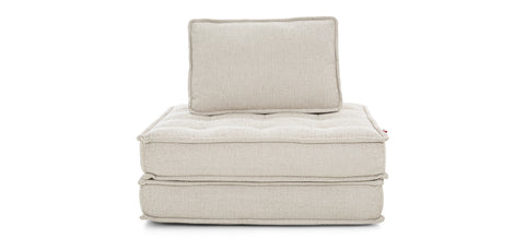 Compressed Chair W/Bed Beige