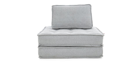 Compressed Chair W/Bed Black