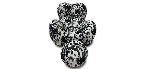 كنب كرسي مضغوط أسود - WKVZ08