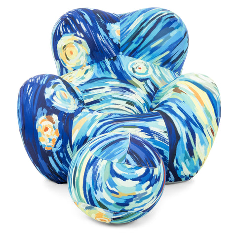 Dimos Compressed Couch Blue - WKVZ08