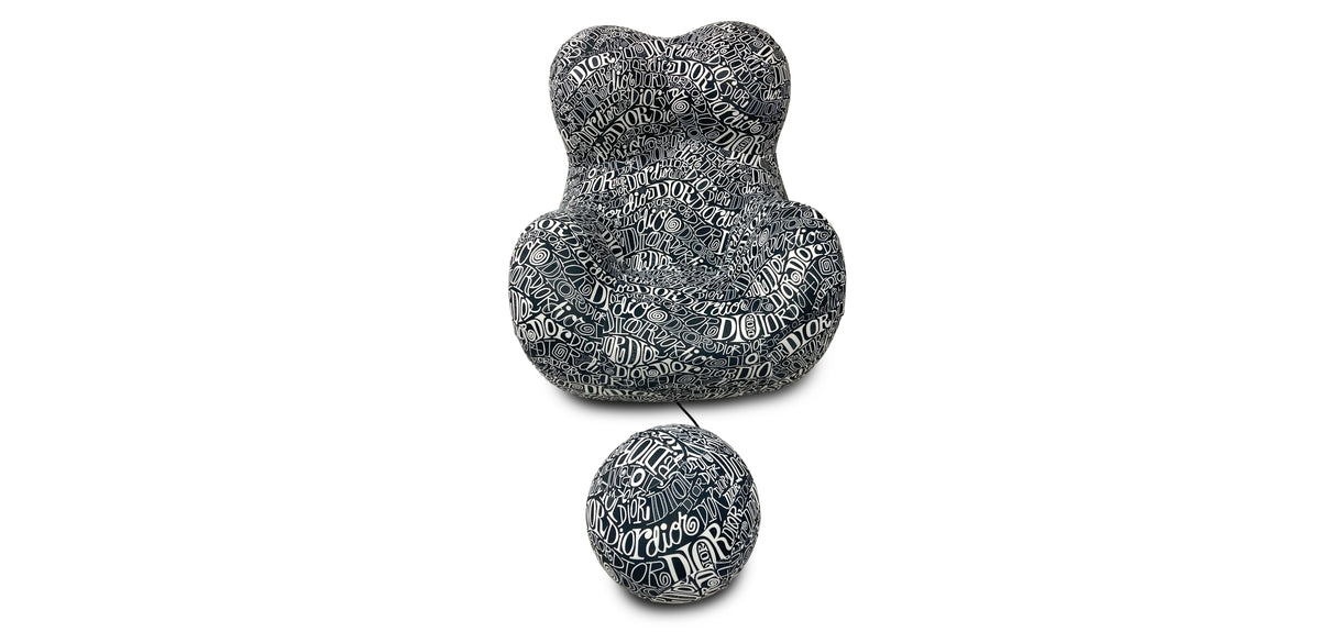 كنب كرسي مضغوط أسود CH02 - WKVZ08