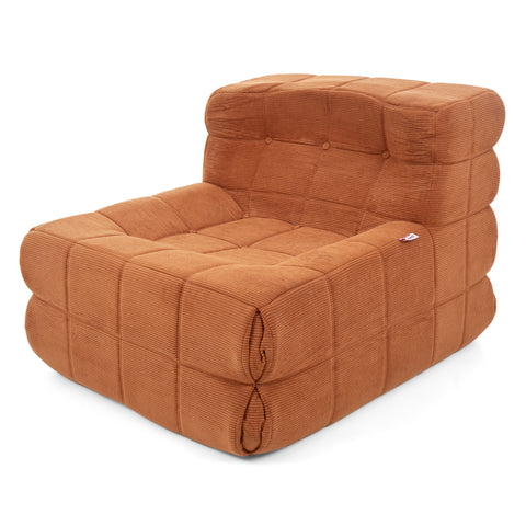 Dimos Compressed Chair Brown - WKVZ20