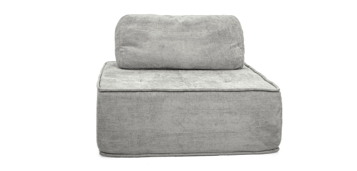 كنب كرسي مضغوط رمادي CH02 - WKVZ27