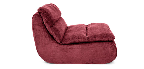 كنب كرسي مضغوط احمر- WKVZ01