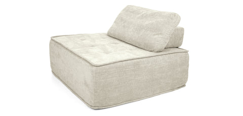 كنب كرسي مضغوط أبيض - WKVZ27