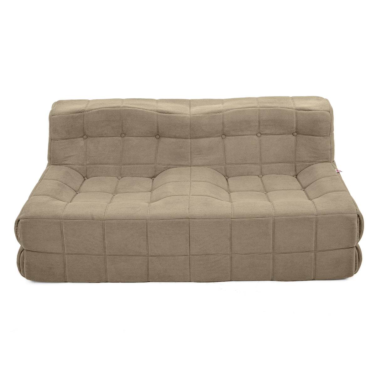 Dimos Couch Couch Compressed Two Seater Beige - WKVZ20