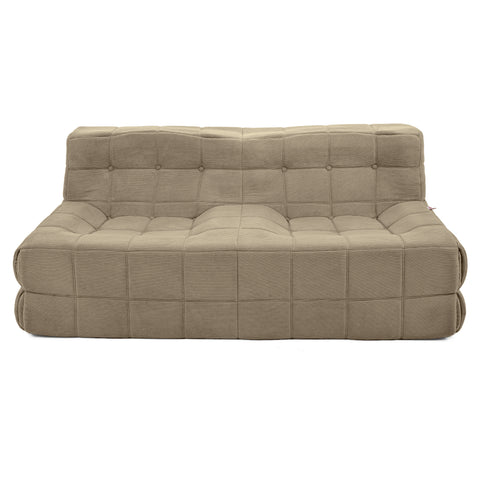 Dimos Couch Couch Compressed Two Seater Beige - WKVZ20