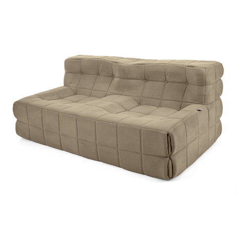 Dimos Couch Couch Compressed Two Seater Beige - WKVZ20