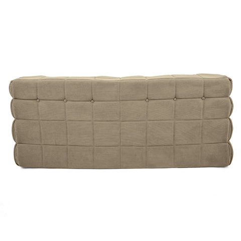 Dimos Couch Couch Compressed Two Seater Beige - WKVZ20