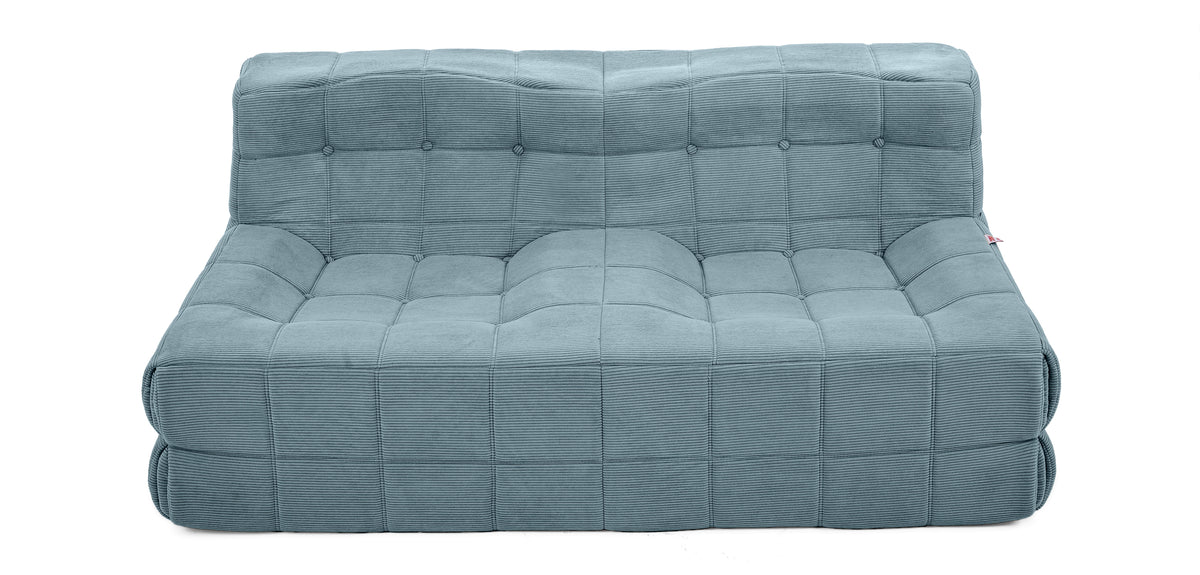 Dimos Couch Compressed Two Seater Turquoise  - WKVZ20