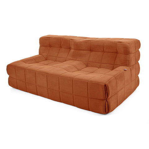 Dimos Couch Compressed Two Seater Brown - WKVZ20