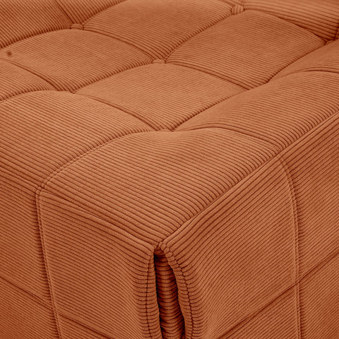 Dimos Couch Compressed Two Seater Brown - WKVZ20