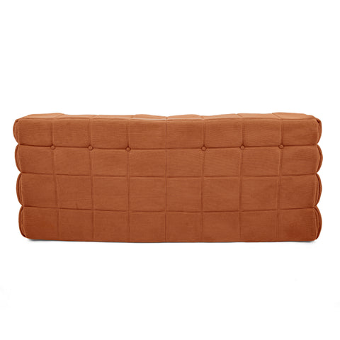 Dimos Couch Compressed Two Seater Brown - WKVZ20