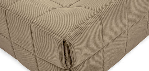 Dimos Couch Couch Compressed Two Seater Beige - WKVZ20