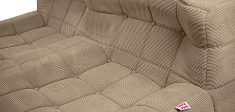 Dimos Couch Couch Compressed Two Seater Beige - WKVZ20