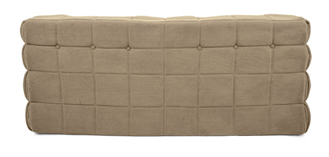 Dimos Couch Couch Compressed Two Seater Beige - WKVZ20