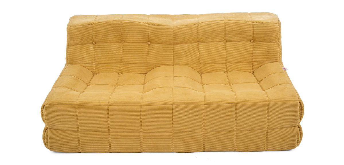Dimos Couch Compressed Two Seater Orange - WKVZ20