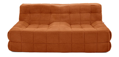 Dimos Couch Compressed Two Seater Brown - WKVZ20