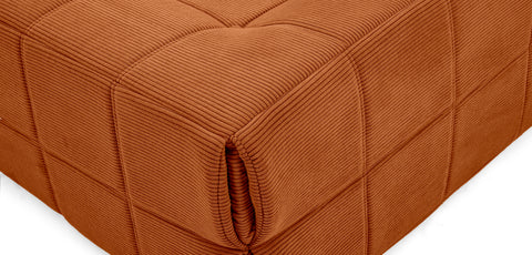 Dimos Couch Compressed Two Seater Brown - WKVZ20