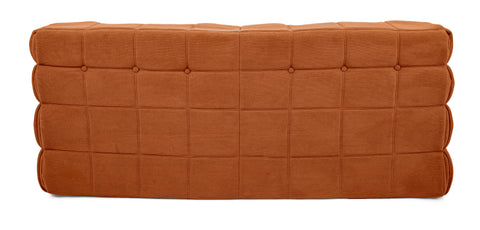 Dimos Couch Compressed Two Seater Brown - WKVZ20