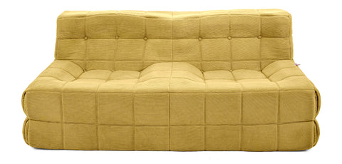 Dimos Couch Compressed Two Seater Yellow - WKVZ20