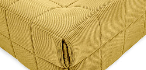 Dimos Couch Compressed Two Seater Yellow - WKVZ20