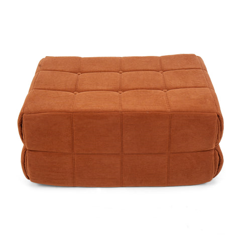 Dimos Compressed Ottoman Brown - WKVZ20