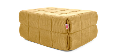 Dimos Compressed Ottoman Orange - WKVZ20