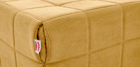 Dimos Compressed Ottoman Orange - WKVZ20
