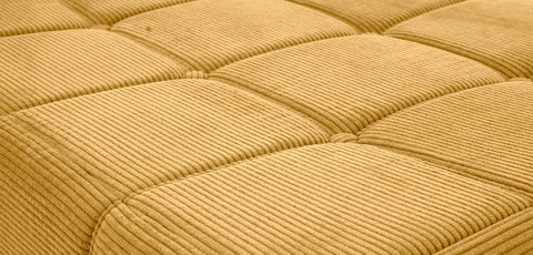 Dimos Compressed Ottoman Orange - WKVZ20