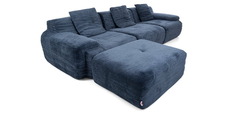 Dimos Compressed Sectional Blue - HY-Y201