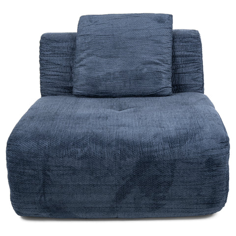كنب زاوية ثلاثي مضغوط لون أزرق - HY-Y201