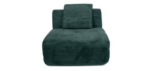 كنب زاوية ثلاثي المقاعد مضغوط لون زيتي - HY-Y201