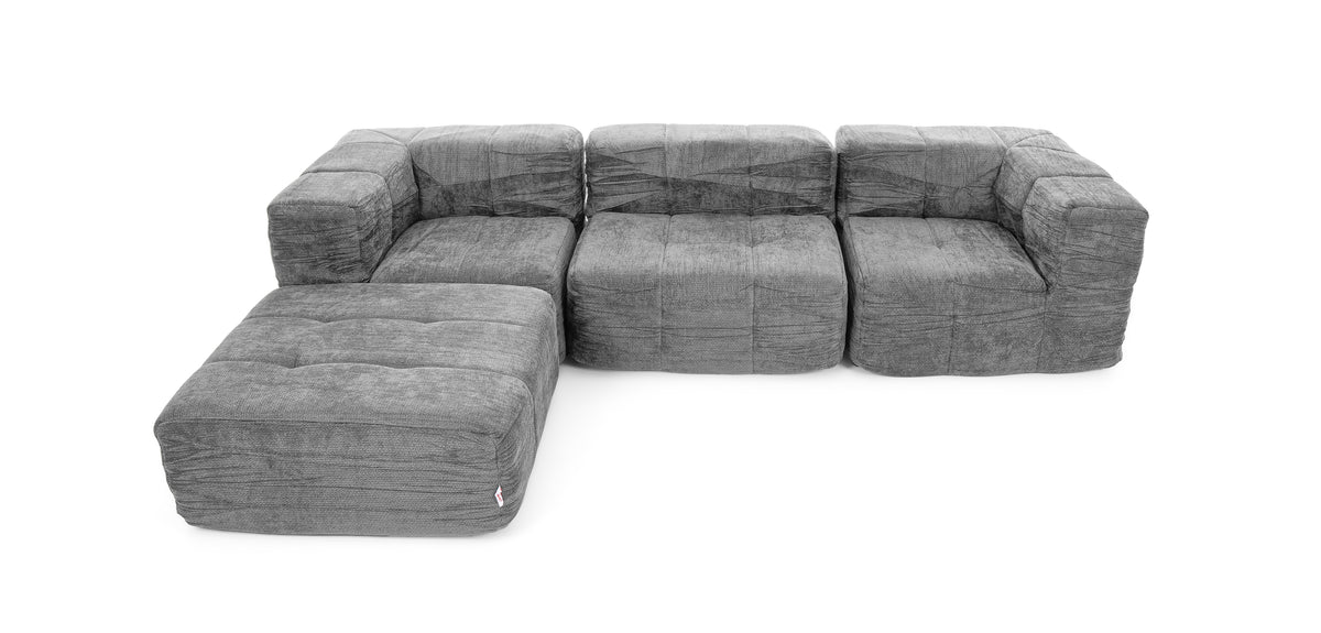 Dimos Compressed Sectional Grey - HY-Y200