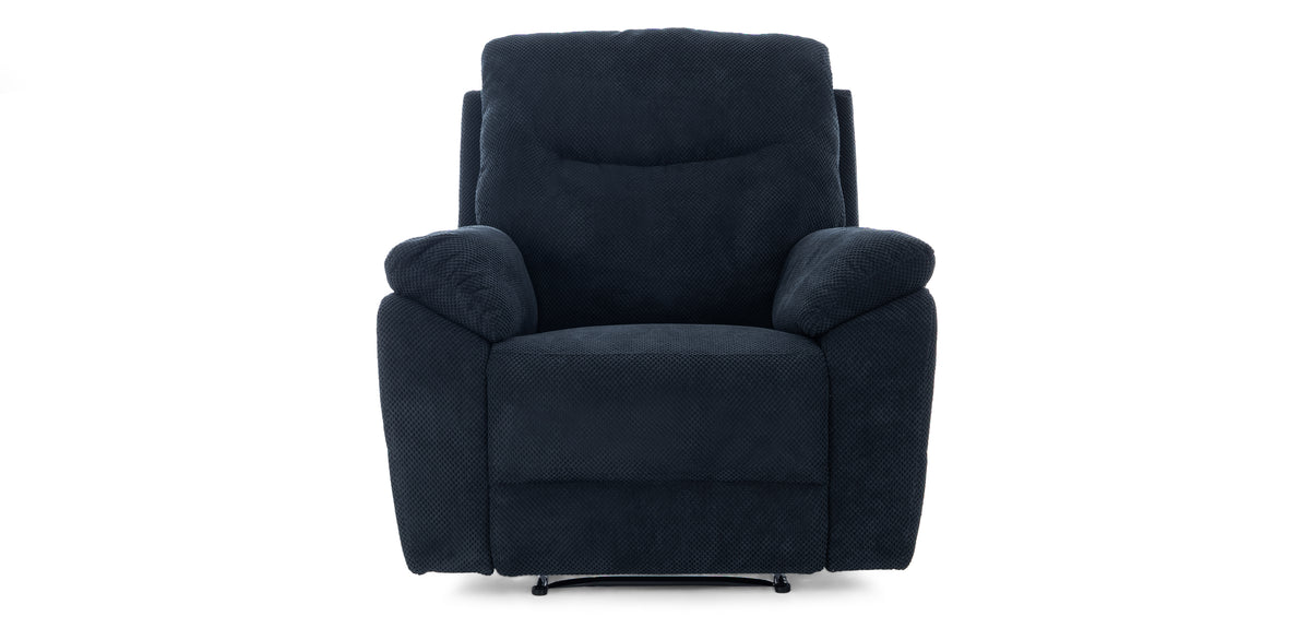 Single Seater Recliner Blue