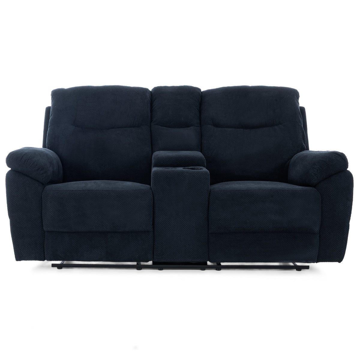 Dimos Sofa Two Seater Manual Recliner Blue - D2290